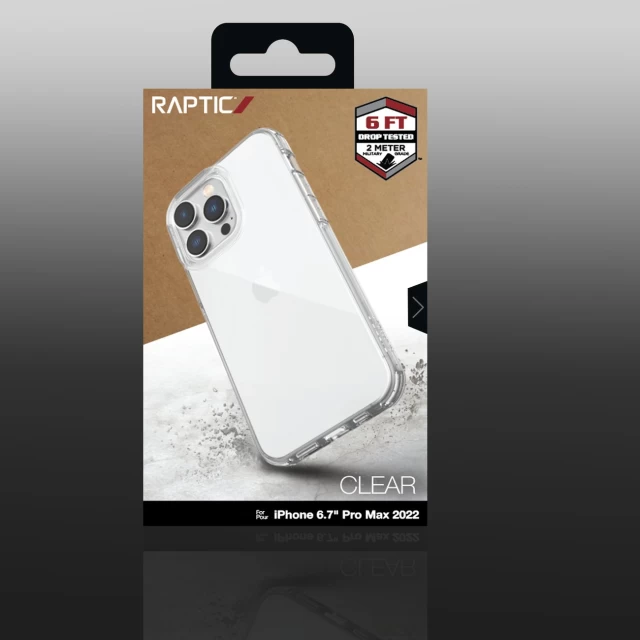 Чохол Raptic X-Doria Clear Case для iPhone 14 Pro Max Clear (6950941495608)