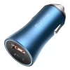 Автомобільний зарядний пристрій Baseus Golden Contactor Pro Fast 40W USB-A/USB-C Quick Charge Blue (CCJD-03)