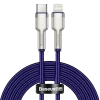 Кабель Baseus Cafule USB-C to Lightning 20W 2m Purple (CATLJK-B05)