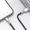 Кабель Baseus Cafule Metal USB-A to Lightning 1m Purple (CALJK-A05)