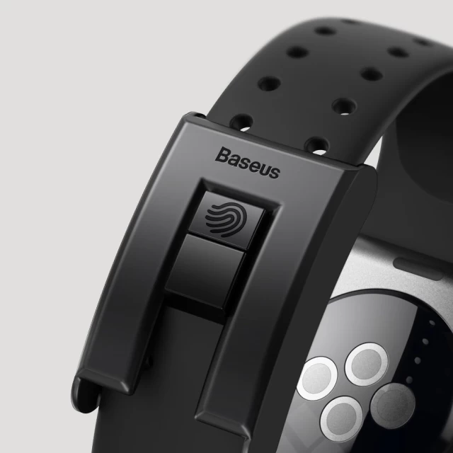 Ремінець Baseus Slip-Thru для Apple Watch 41 | 40 | 38 mm Black (LBWSE-01)