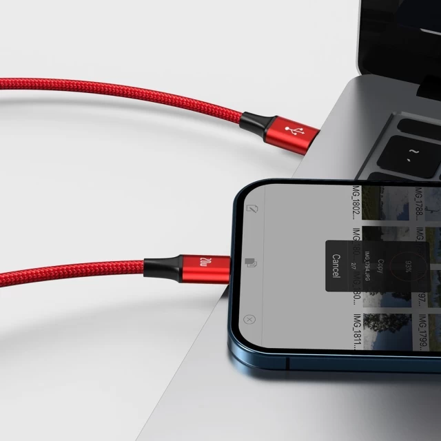 Кабель Baseus Rapid 3-in-1 USB-C to USB-C/Lightning/Micro-USB 1.5m Red (CAMLT-SC09)