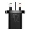 Мережевий зарядний пристрій Baseus Super Si 20W USB-C Black (CCSUP-K01)
