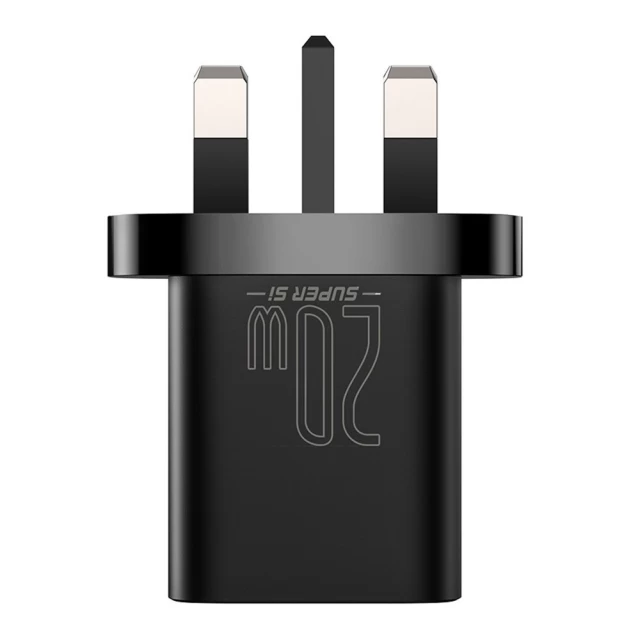 Сетевое зарядное устройство Baseus Super Si 20W USB-C Black (CCSUP-K01)