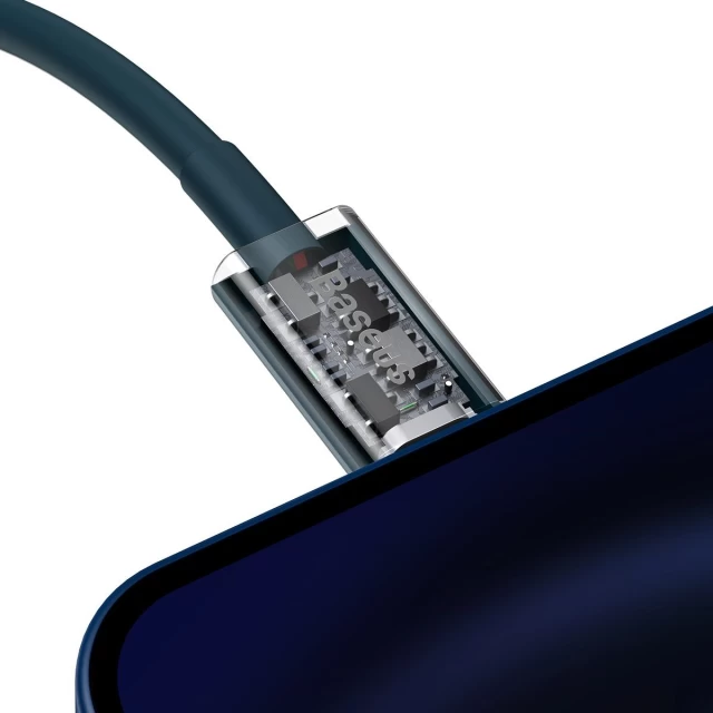 Кабель Baseus Superior USB-C to Lightning PD 20W 2m Blue (CATLYS-C03)