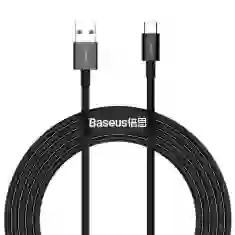 Кабель Baseus Superior USB-A to USB-C 2m Black (CATYS-A01)