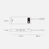 USB-хаб Baseus Metal Gleam Multifunctional 9-in-1 USB-C to 3xUSB-A/USB-C/HDMI/SD/TF/Ethernet/VGA Grey (CAHUB-CU0G)