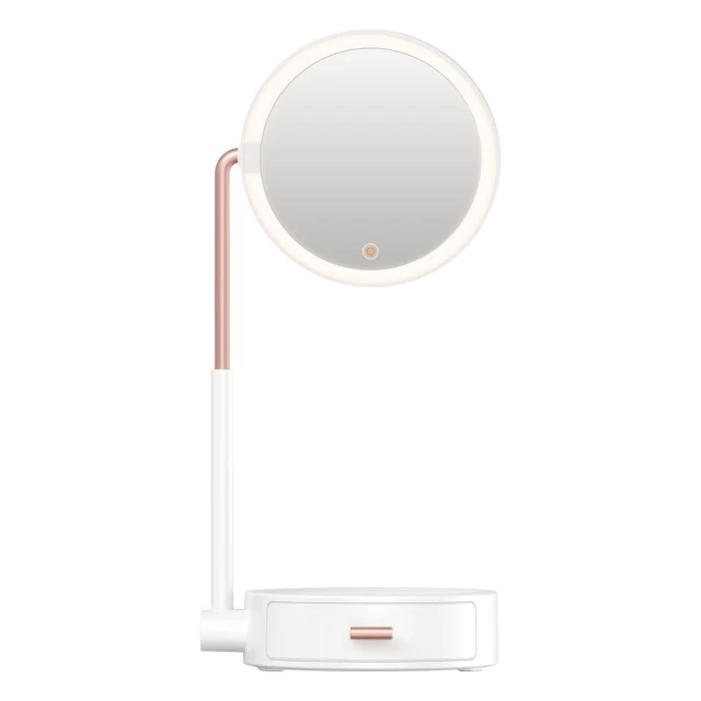Зеркало Baseus Smart Beauty Series Lighted Makeup Mirror with Storage Box White (DGZM-02)