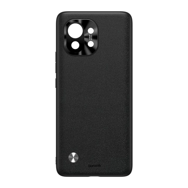 Чохол Baseus Alloy Leather Case для Xiaomi Mi 11 Black (WIXM11-01)
