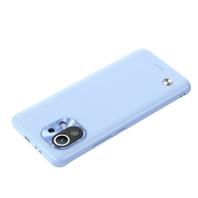 Чехол Baseus Alloy Leather Case для Xiaomi Mi 11 Purple (WIXM11-05)