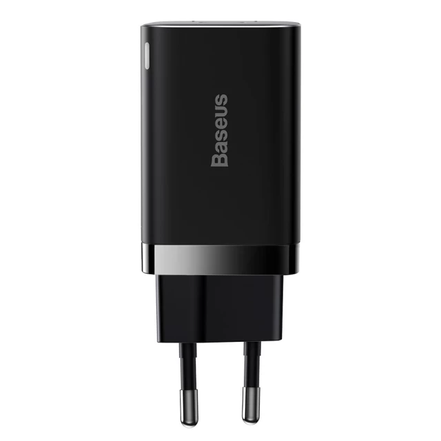 Сетевое зарядное устройство Baseus Super Si Pro 30W USB-C | USB-A Black (CCSUPP-E01)