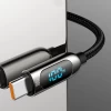 Кабель Baseus Display Fast Charging Data USB-C to USB-C 1m Black (CATSK-B01)
