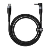 Кабель Baseus Zinc Magnetic Series Lenovo Laptop Charging USB-C to DC Round Port (4.0 x 1.7mm) 2m Black (CATXC-T01)