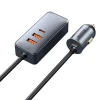 Автомобільний зарядний пристрій Baseus Share Together Car Charger 120W 2xUSB-A/2xUSB-C Grey (CCBT-A0G)