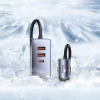 Автомобільний зарядний пристрій Baseus Share Together Car Charger 120W 2xUSB-A/2xUSB-C Grey (CCBT-A0G)