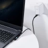 Кабель Baseus Zinc Magnetic Series Lenovo Laptop Charging USB-C to DC Round Port (5.5 x 2.5mm) 2m Black (CATXC-X01)