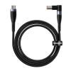 Кабель Baseus Zinc Magnetic Series Lenovo Laptop Charging USB-C to DC Round Port (7.9 x 5.5mm) 2m Black (CATXC-Y01)