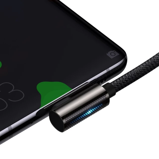 Кабель Baseus Legend Series Elbow Fast Charging 100W USB-C to USB-C 2m Black (CATCS-A01)