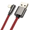 Кабель Baseus Legend Series Elbow Fast Charging USB-A to Lightning 2m Red (CACS000109)