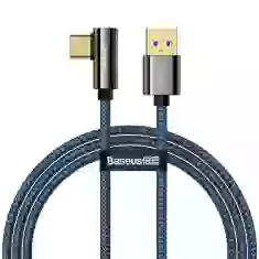 Кабель Baseus Legend USB-A to USB-C 66W 1m Blue (CACS000403)