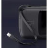 Портативний зарядний пристрій Baseus Q Pow 10000 mAh 15W with USB-C Cable Black (PPQD-A01)