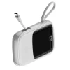 Портативное зарядное устройство Baseus Q Pow 10000 mAh 15W with USB-C Cable White (PPQD-A02)