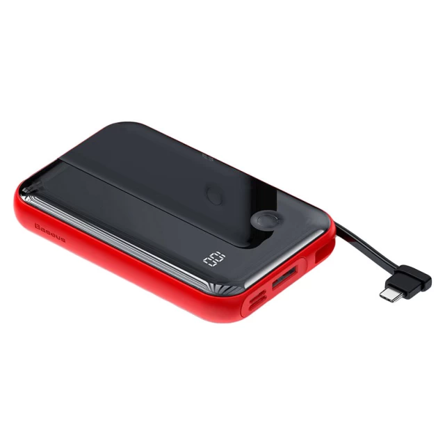 Портативний зарядний пристрій Baseus Mini S 10000 mAh 15W with USB-C Cable Black (PPXF-A09)