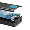 Портативное зарядное устройство Baseus Amblight Digital Display Fast Charge 30000 mAh 65W with USB-C to USB-C Cable Black (PPLG-A01)