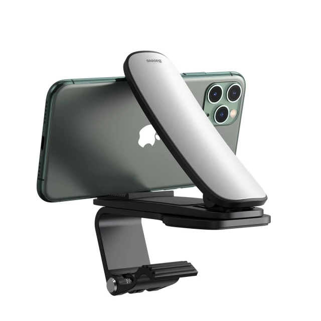 Автотримач Baseus Big Mouth Pro Car Mount Silver (SUDZ-A0S)