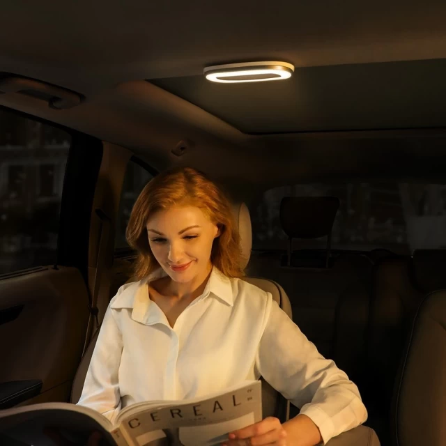 Автомобільна лампа Baseus Bright Car Reading Light White (CRYDD01-02)