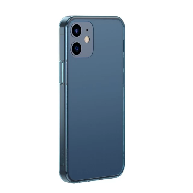 Чехол Baseus Frosted Glass для iPhone 12 mini Blue (WIAPIPH54N-WS03)