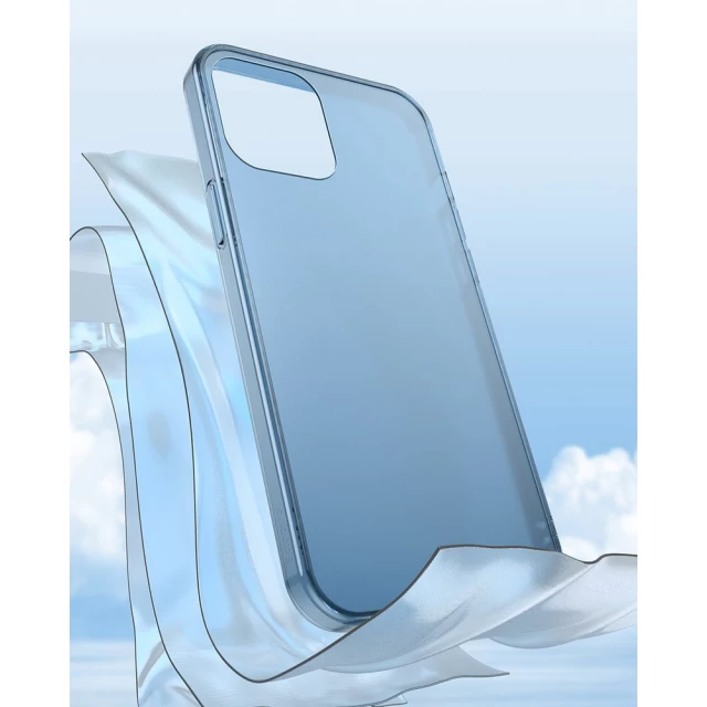 Чехол Baseus Frosted Glass для iPhone 12 mini Blue (WIAPIPH54N-WS03)
