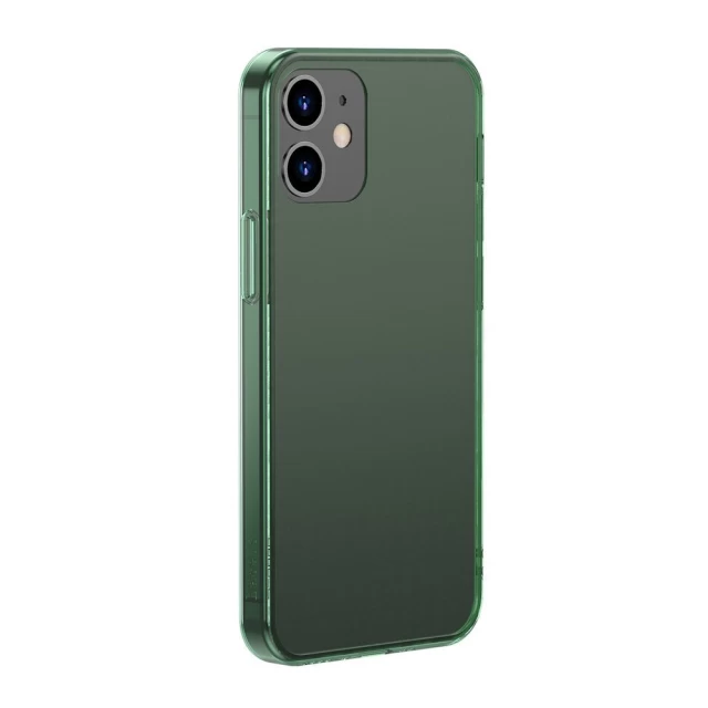 Чехол Baseus Frosted Glass для iPhone 12 | 12 Pro Dark Green (WIAPIPH61P-WS06)