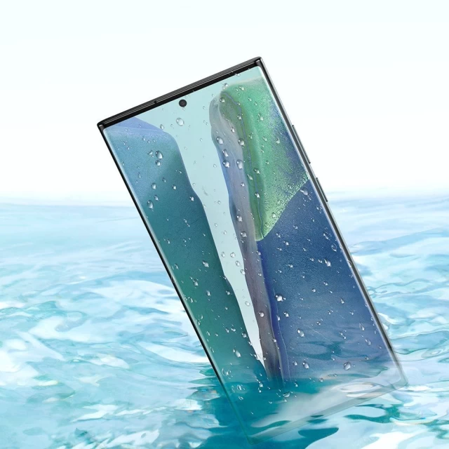 Захисна плівка Baseus Full-screen Curved Surface Water Gel 0.15 mm для Samsung Galaxy Note 20 Transparent (2 Pack) (SGSANOTE20-SA02)
