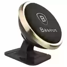 Автодержатель Baseus 360-Degree Rotation Magnetic Mount Holder Gold (SUGENT-NT0V)