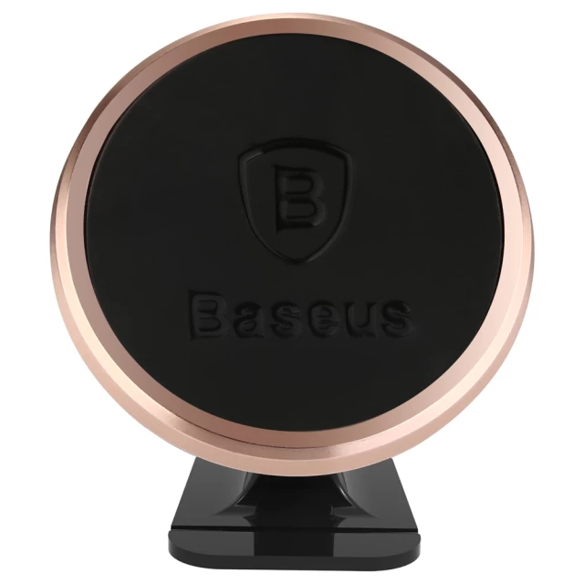 Автодержатель Baseus 360-Degree Rotation Magnetic Mount Holder Rose Gold (SUGENT-NT0R)