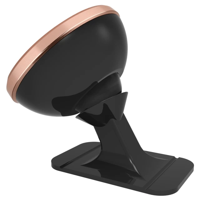 Автотримач Baseus 360-Degree Rotation Magnetic Mount Holder Rose Gold (SUGENT-NT0R)