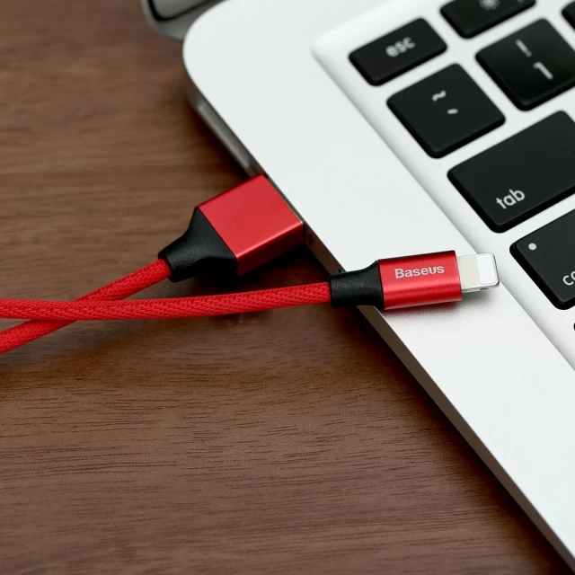 Кабель Baseus Yiven USB-A to Lightning 1.8m Red (CALYW-A09)