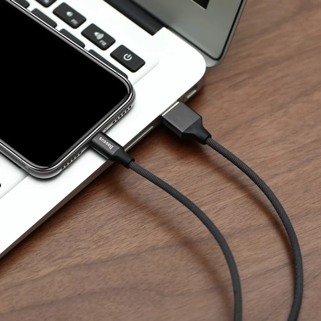 Кабель Baseus Yiven USB-A to Lightning 1.2m Black (CALYW-01)