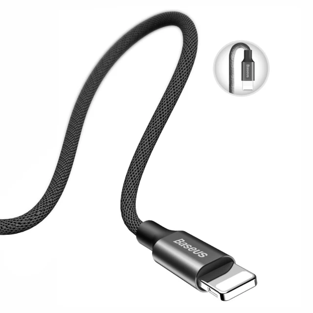 Кабель Baseus Yiven USB-A to Lightning 1.8m Black (CALYW-A01)