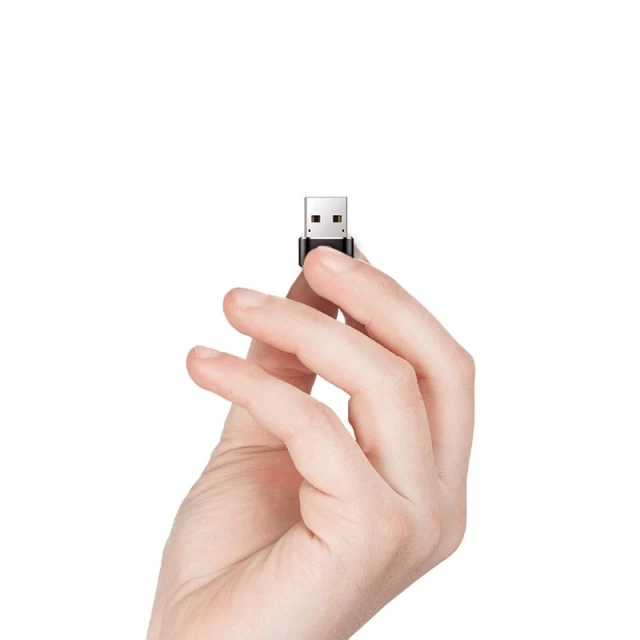 Адаптер Baseus USB-C to USB-A Black (CAAOTG-01)