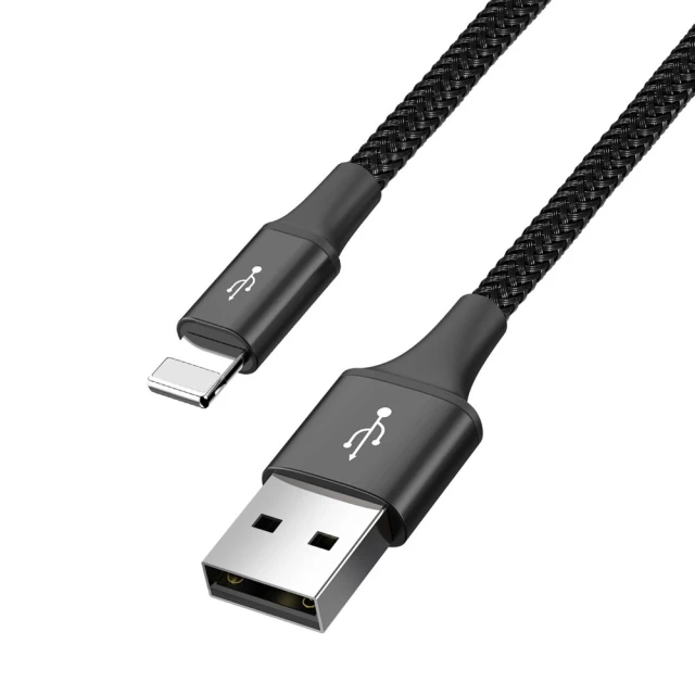 Кабель Baseus Rapid 4-in-1 USB-A to USB-C/2xLightning/Micro-USB 1.2m Black (CA1T4-A01)