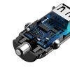 Автомобільний зарядний пристрій Baseus Circular Plastic 30W USB-A/USB-C Black (CCALL-YS01)