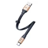 Кабель Baseus Simple USB-A to USB-C 0.23m QC Gold (CATMBJ-BV3)
