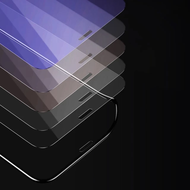 Защитное стекло Baseus Tempered Glass 9H для iPhone 11/XR Black (2 Pack) (SGAPIPH61-APE01)