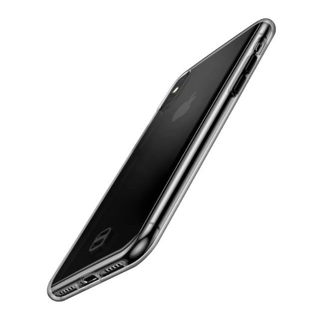 Чохол Baseus Transparent Key для iPhone XS Max Black (WIAPIPH65-QA01)