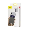 Чехол-бумажник Baseus Back Stick Silicone Card Bag для iPhone Grey (ACKD-B0G)