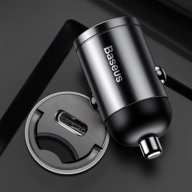 Автомобильное зарядное устройство Baseus Tiny Star Mini 30W USB-C Grey (VCHX-B0G)