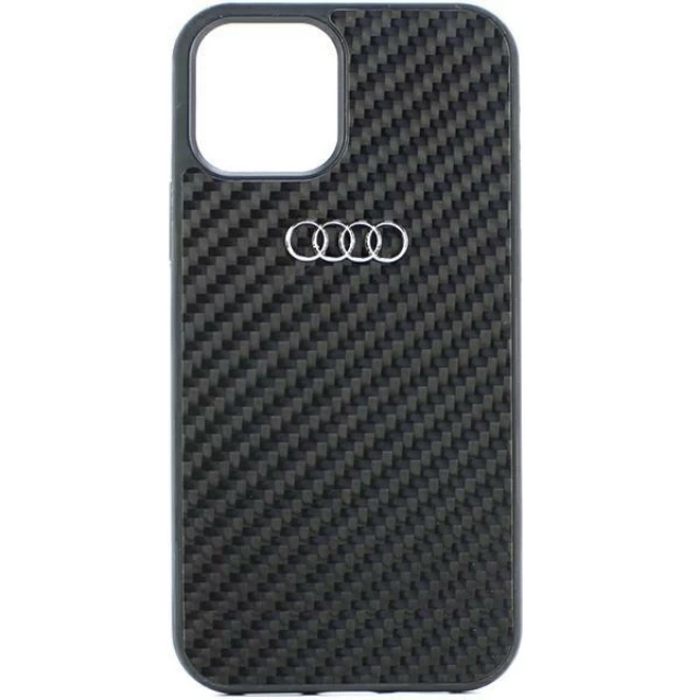 Чохол Audi Carbon Fiber для iPhone 11 | XR Black (AU-TPUPCIP11-R8/D2-BK)