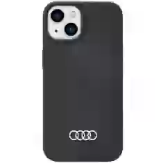 Чохол Audi Silicone Case для iPhone 14 Black (AU-LSRIP14-Q3/D1-BK)